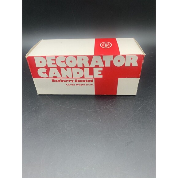 Vintage 70’s Fuller Brush Co Decorator Candle Bayberry Scented NOS - Picture 2 of 7